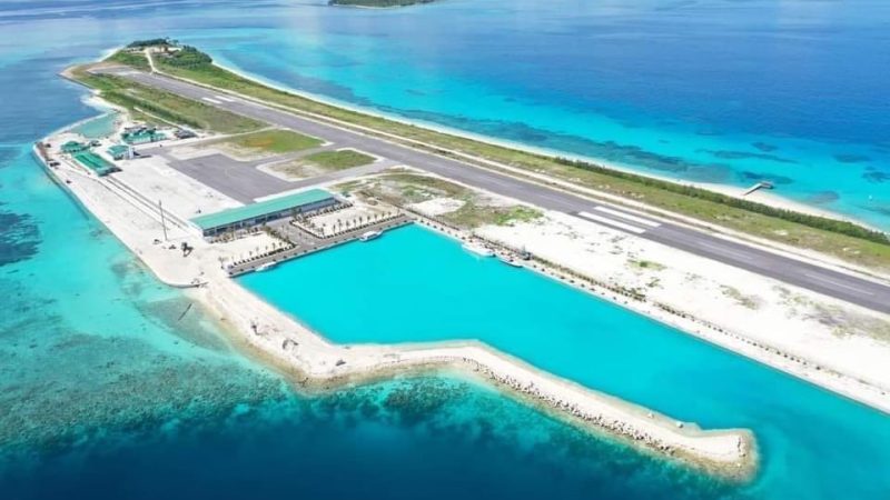 First test flight operated to Lh. Madivaru Airport