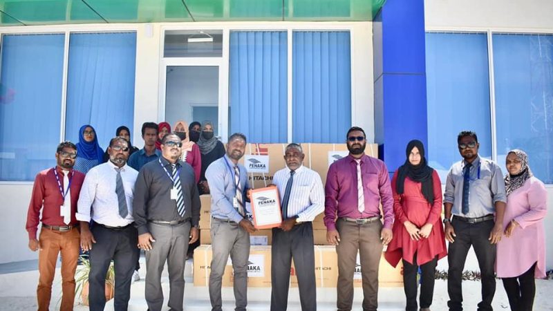 Fenaka donates AC’s to Mosques in Komandoo under CSR program