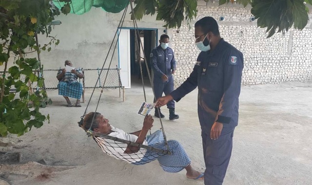 Awareness program conducted in Hanimaadhoo on fraudulent money transactions