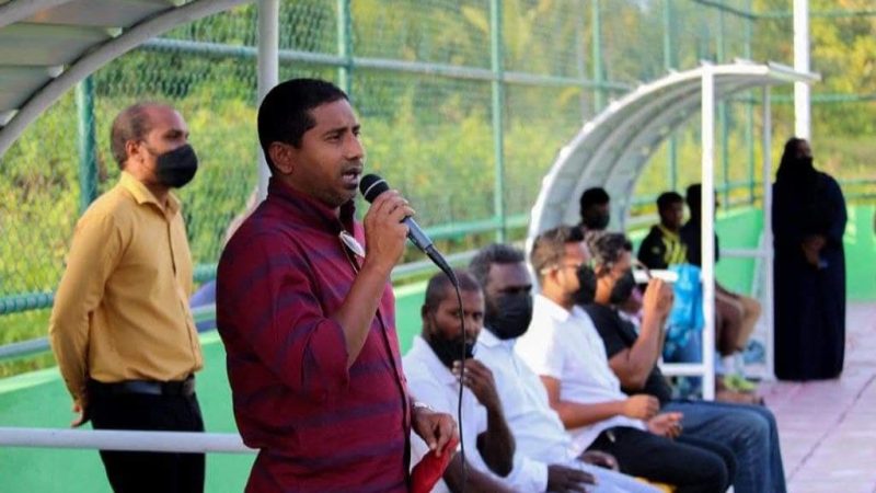 A Turf Football Ground to be developed in Sh. Feydhoo.