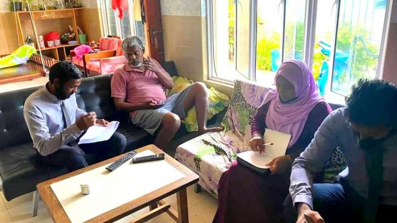 Kelaa Council starts a program to identify current situations of individuals with special needs