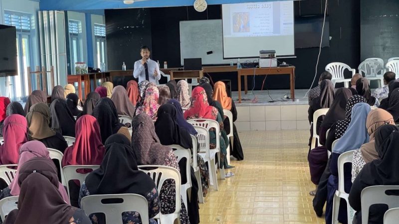 Public awareness programs in two  Islands of Shaviyani Atoll