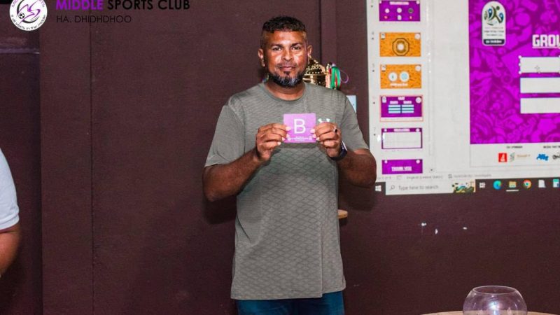 Draw ceremony held for Ha. Dhidhdhoo Inter-Office Futsal Tournament 2023