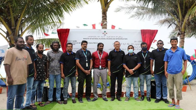 Water Supply project commences in AA. Mathiveri