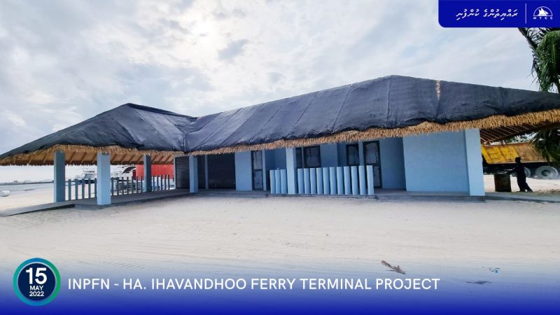 Ha. Ihavandhoo Ferry Terminal project completed