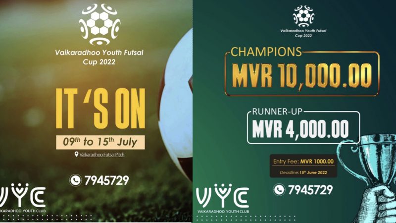 Opportunity open to participate in Vaikaradhoo Youth Cup