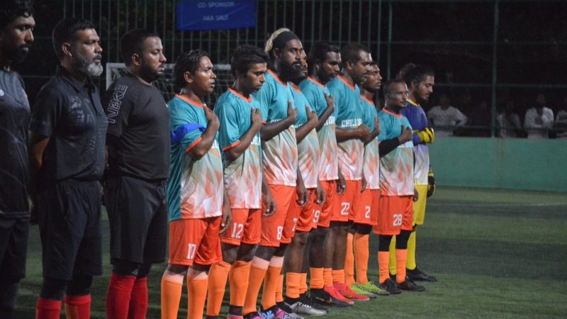 Kumundhoo Youth Sports Veteran's Futsal Competition commenced