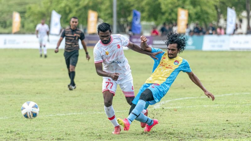 Kulhudhuffushi Championship 2023: Corals and Hirafus match ended in a draw