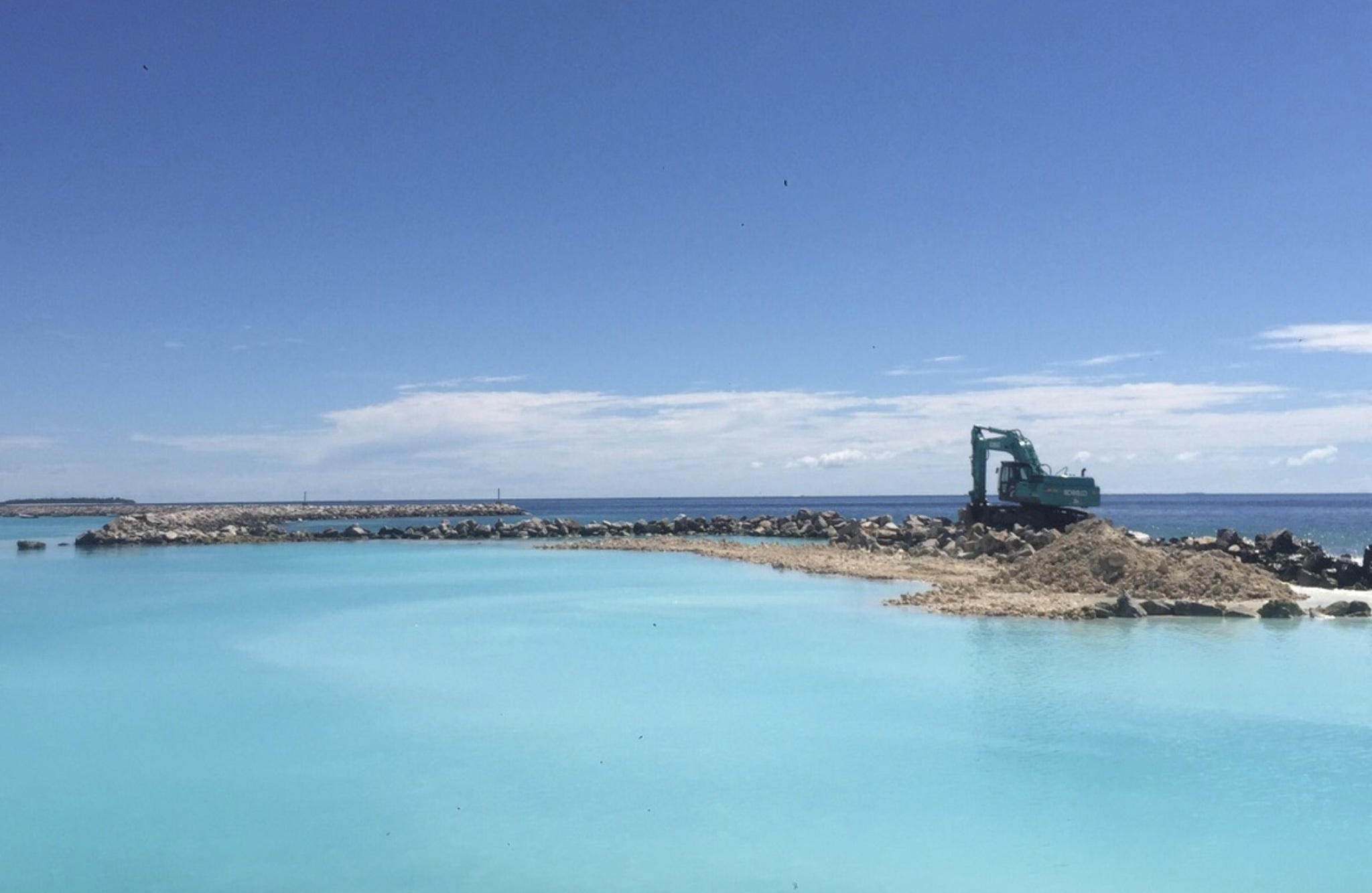 MTCC announces progress on Ha.Ihavandhoo and N.Miladhoo harbor construction project