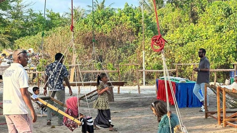 Community Park and Shelter for Senior Residents developed at Ha. Utheemu inaugurated