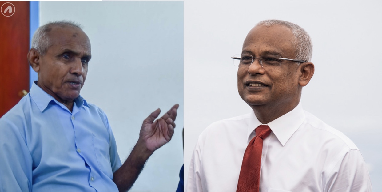 The President calls the father of Martyr Hussain Adam and Praises his Son's Courage