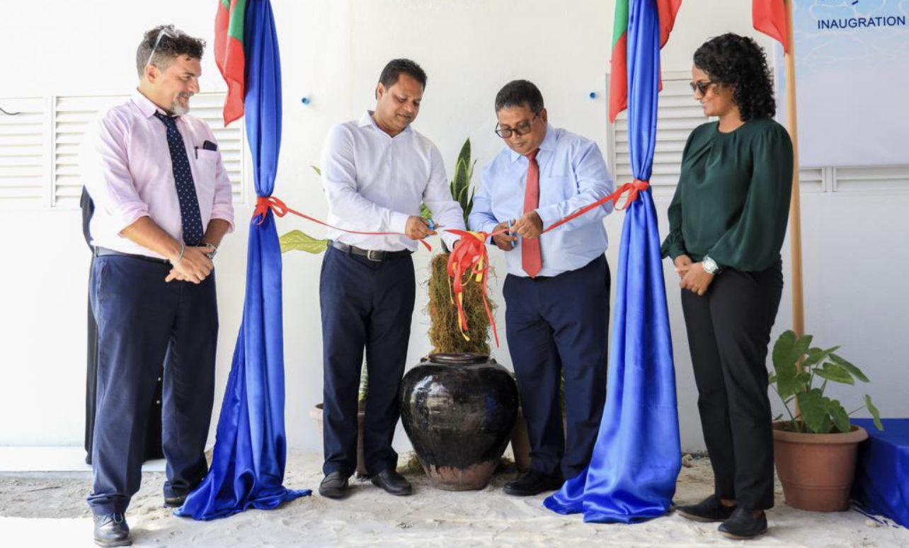 HDh. Nolhivaranfaru Water System inaugurated