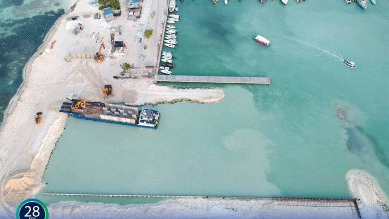 Second shipment of Precast Concrete blocks delivered to Himmafushi: MTCC (1)