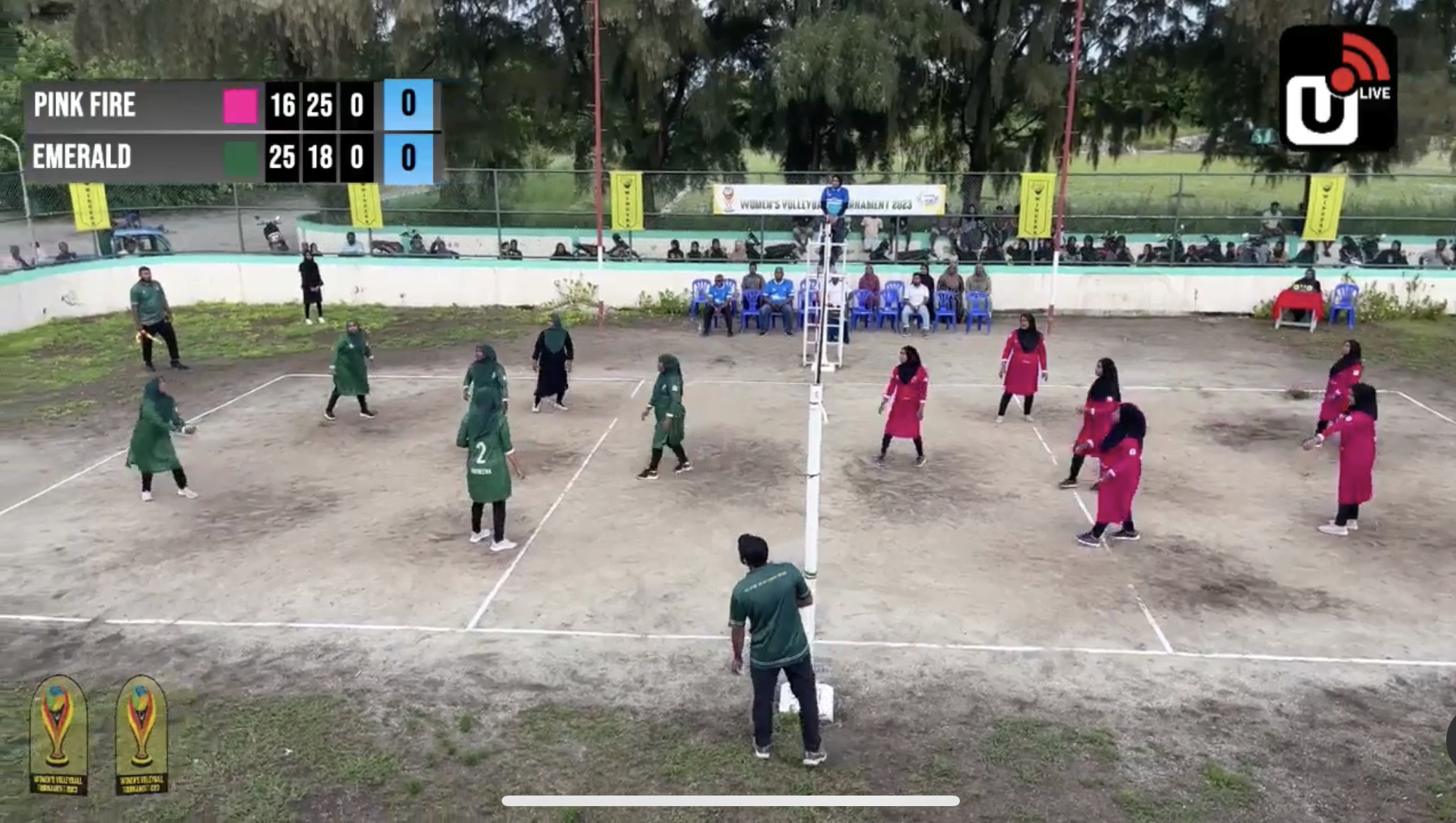 Wingers Women’s Volleyball Tournament ongoing at Ha. Utheemu
