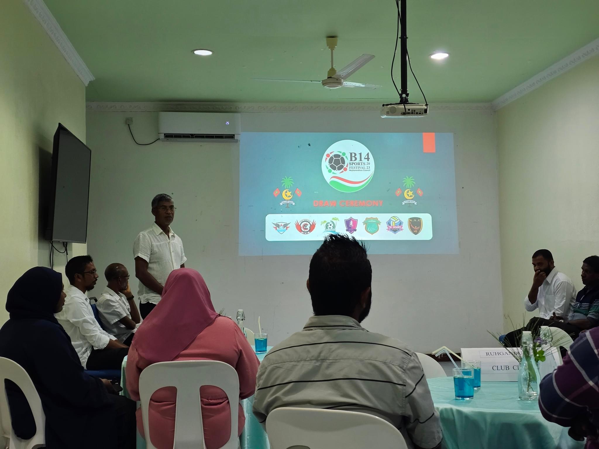 Draw ceremony held for ‘B14 Sports Festival 2023’ to be held at HDh. Neykurendhoo