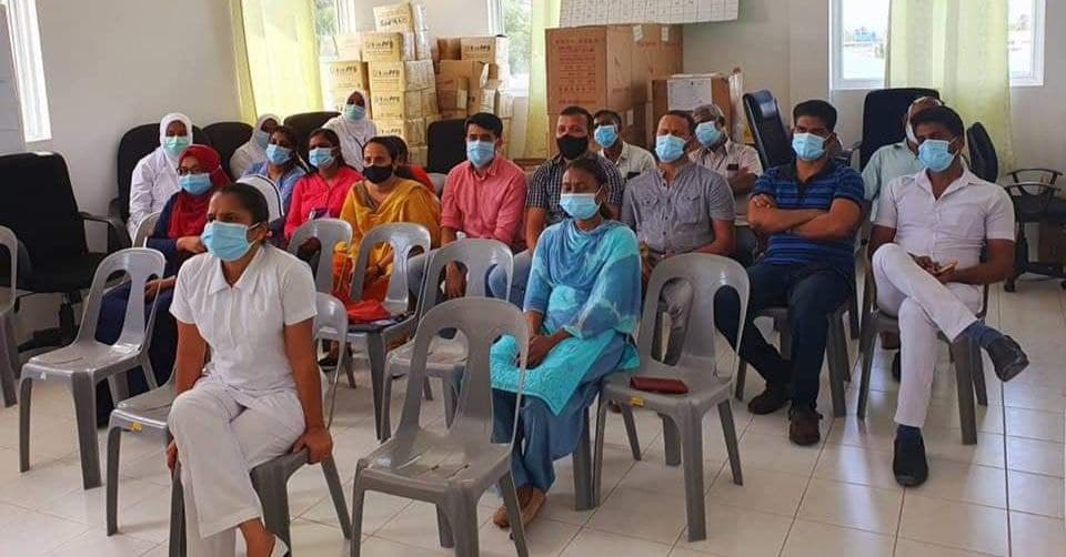 13 islands from Ha.Atoll searching for nurses