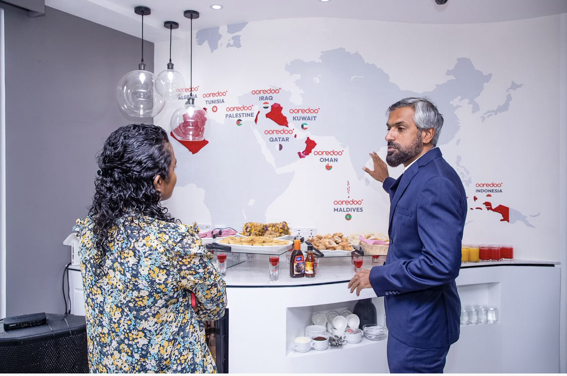 Ooredoo Maldives reopened the upgraded Ooredoo Club Premier Lounge