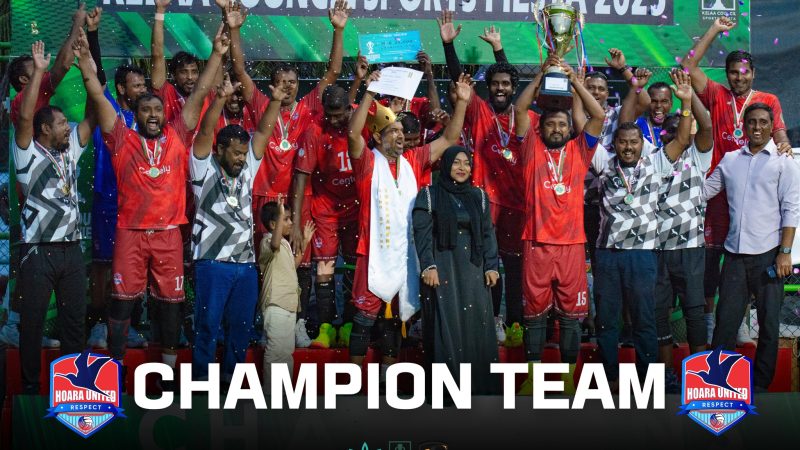 Kela Council Sports Fiesta: Hoarafushi Wins Volleyball Tournament Championship