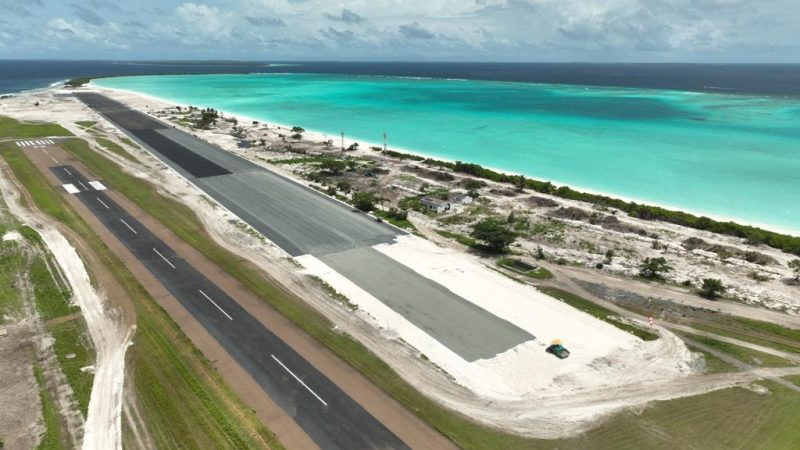 Operations set to begin from completed part of Hanimaadhoo International Airport’s new Runway