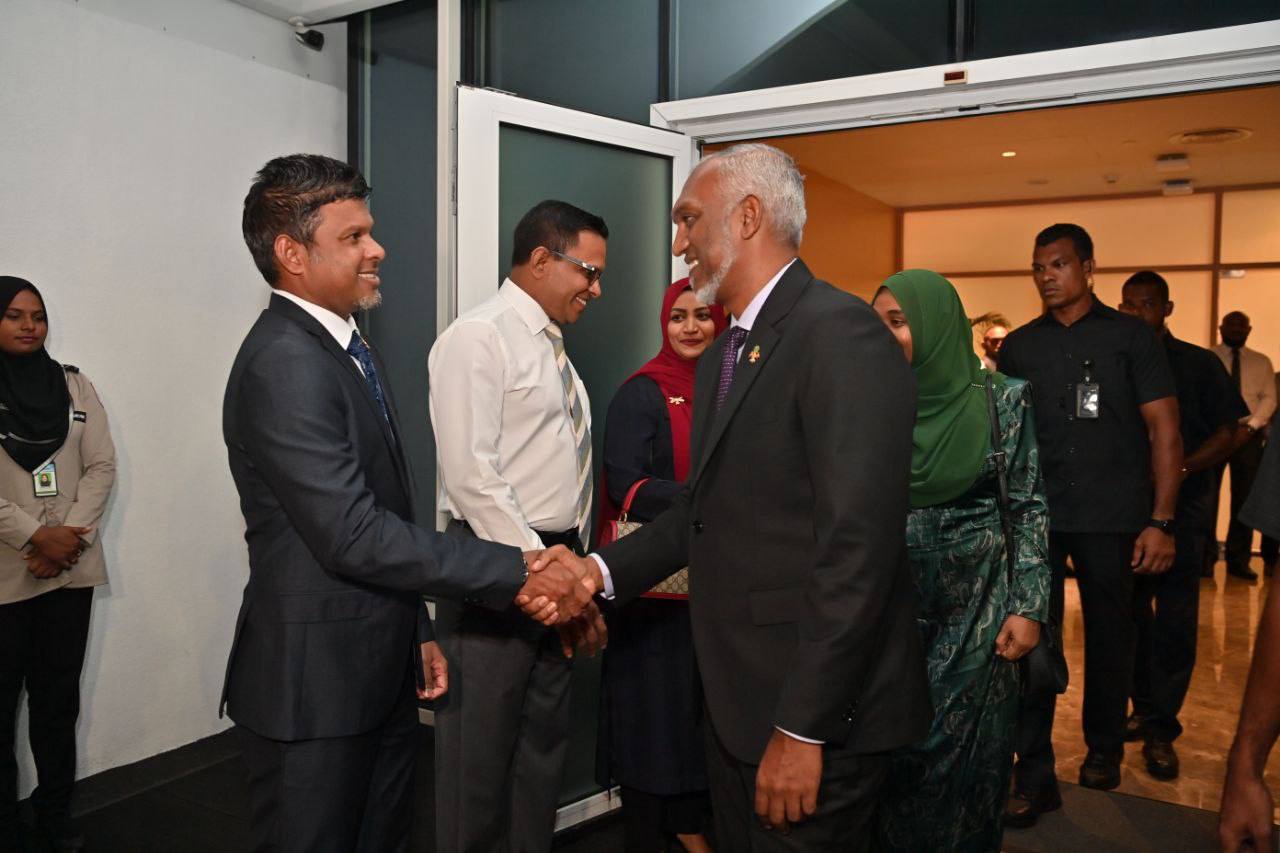 President and First Lady departed to China on a state visit