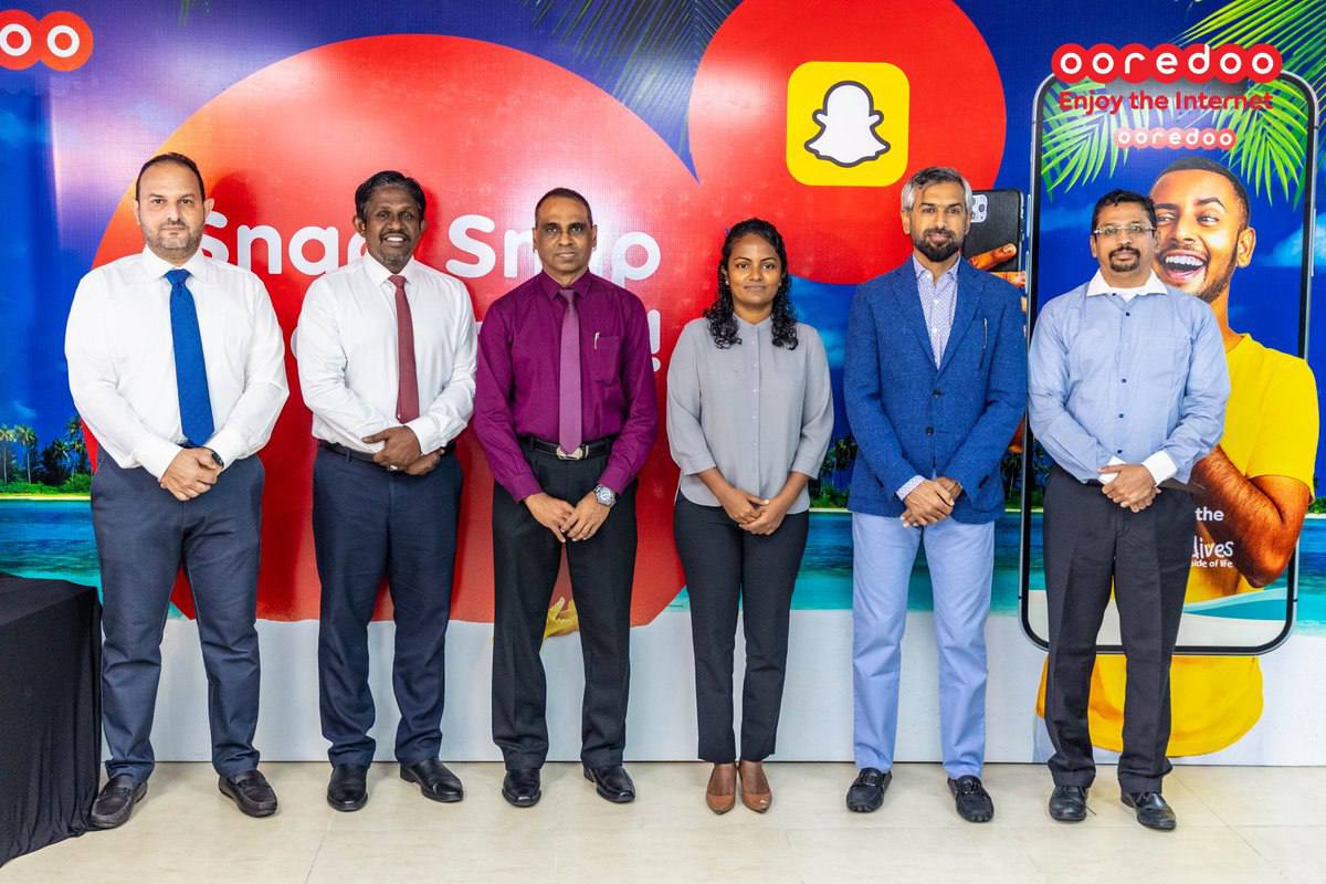 Ooredoo Maldives partnered with Snapchat to drive AR innovation in the Maldives