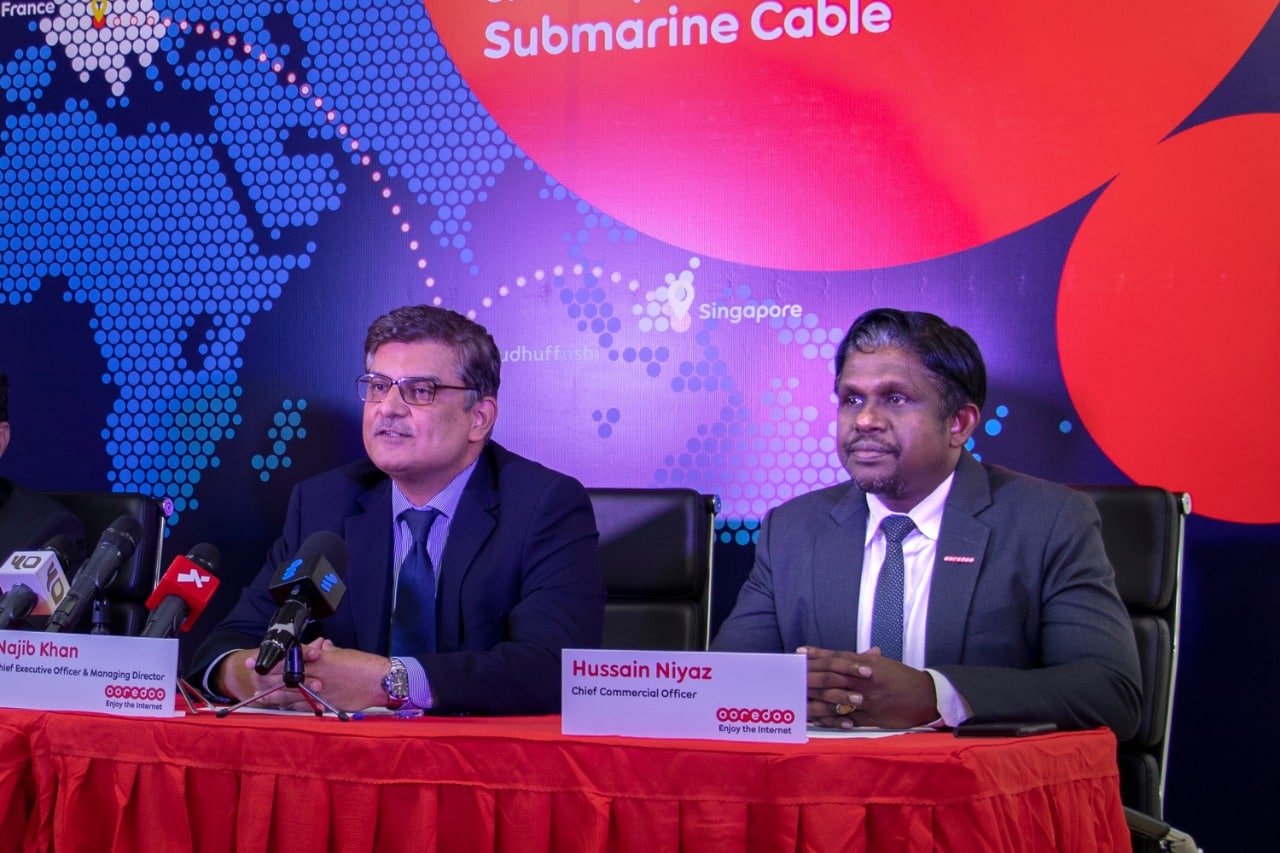Ooredoo to connect Kulhudhuffushi City to Singapore and Europe via a submarine cable