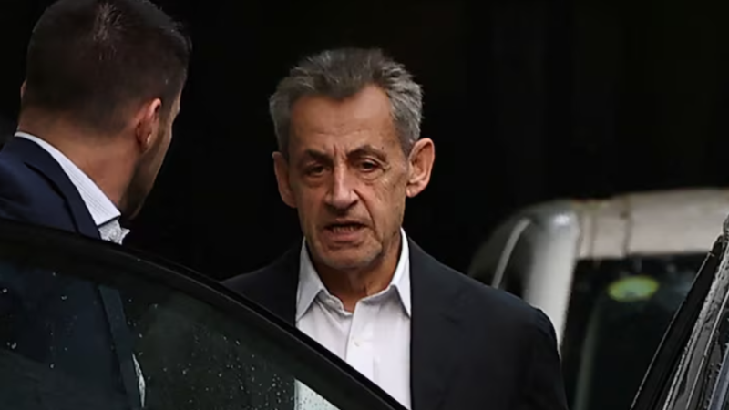 Former French President Nicolas Sarkozy Sent to Prison to Serve Sentence