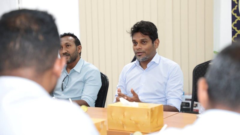 STO held meetings with Kulhudhuffushi City Council and KRH