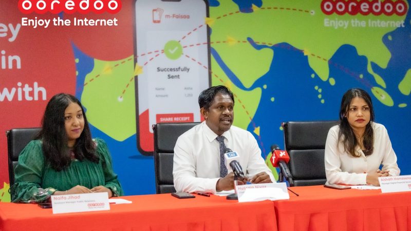 Trial runs of Ooredoo Maldives' International Money Transfer service via m-Faisaa have commenced