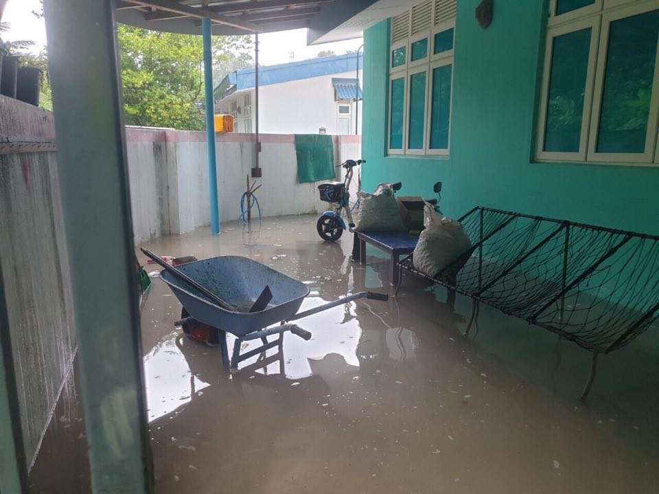 ބޯކޮށް ވާރޭ ވެހި ނޮޅިވަރަންފަރުގައި ފެންބޮޑުވެއްޖެ