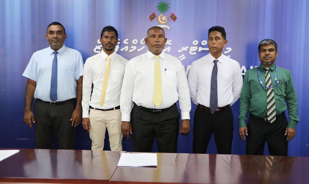 ދިއްދޫގައި މަގުބައްތި ޖެހުމަށް ފައިސާ ހަވާލުކުރުމުގެ އެއްބަސްވުމުގައި ސޮއިކޮށްފި