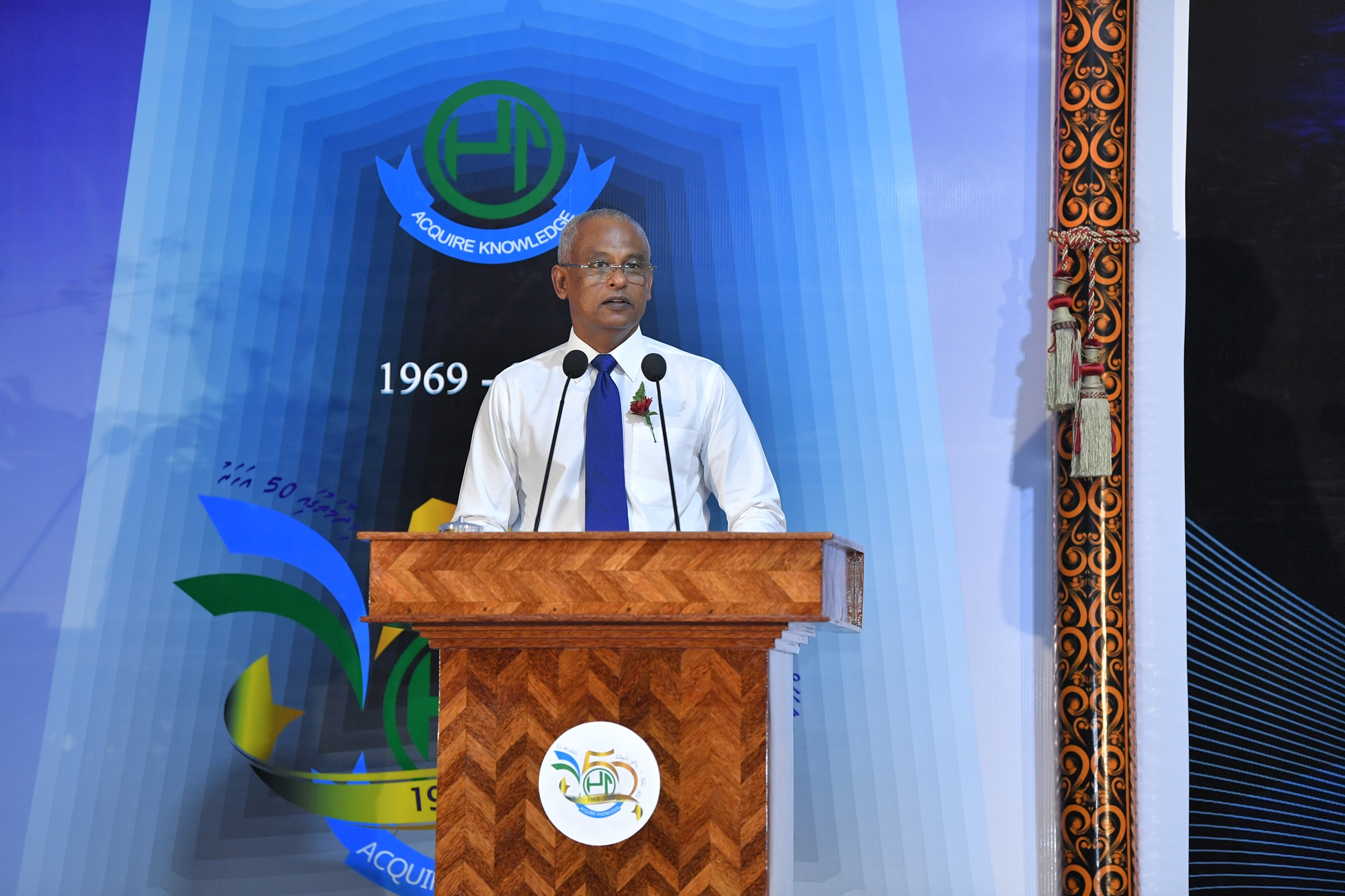 ޙަޤީޤީ ތަރައްޤީއަކީ އެމީހެއްގެ ރަށް، މިހާރަށް ވުރެ ތަހުޒީބީ ޙާލަތަކަށް ބަދަލުކުން: ރައީސް