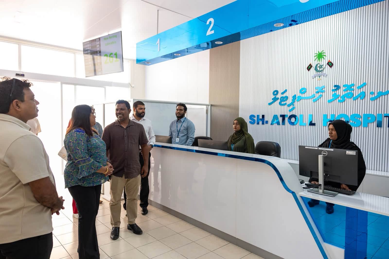 ށ. އަތޮޅު ހޮސްޕިޓަލުގެ އައު ޚިދުމަތްތަކާއި އިމާރާތުގެ މަސައްކަތް ވަޒީރު ބައްލަވާލައްވައިފި