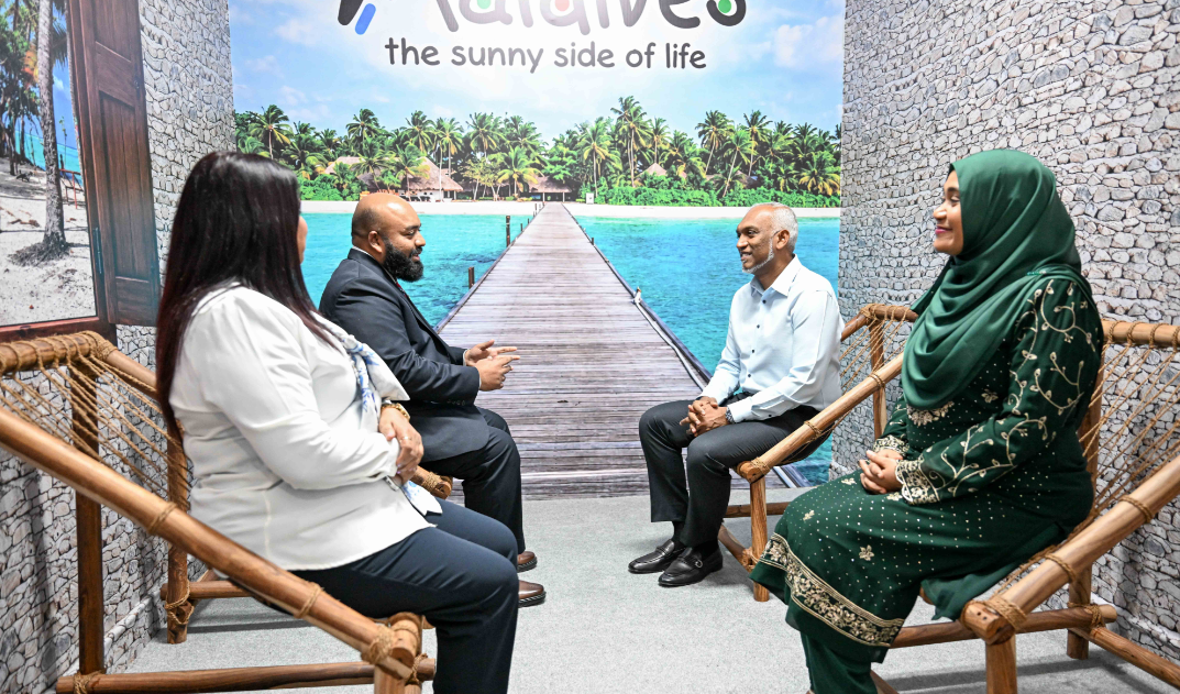 ފުރަމާނަ ދަތުރުފުޅުގެ ތެރެއިން ރައީސްގެ ދެކަނބަލުން އިސްލާމްއާބާދުގައި ހުންނަ ދިވެހި ހައިކޮމިޝަނަށް