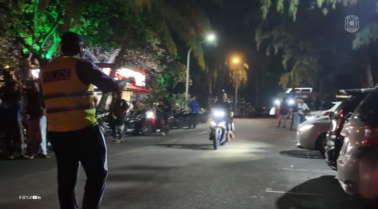 ހުޅުމާލޭ މަގުމަތީގައި ސްޓަންޓް ޖައްސަން އުޅުނު 20 އަހަރުގެ ޒުވާނާ ޖޫރިމަނާކޮށް، ސައިކަލު ޓޯކޮށްފި
