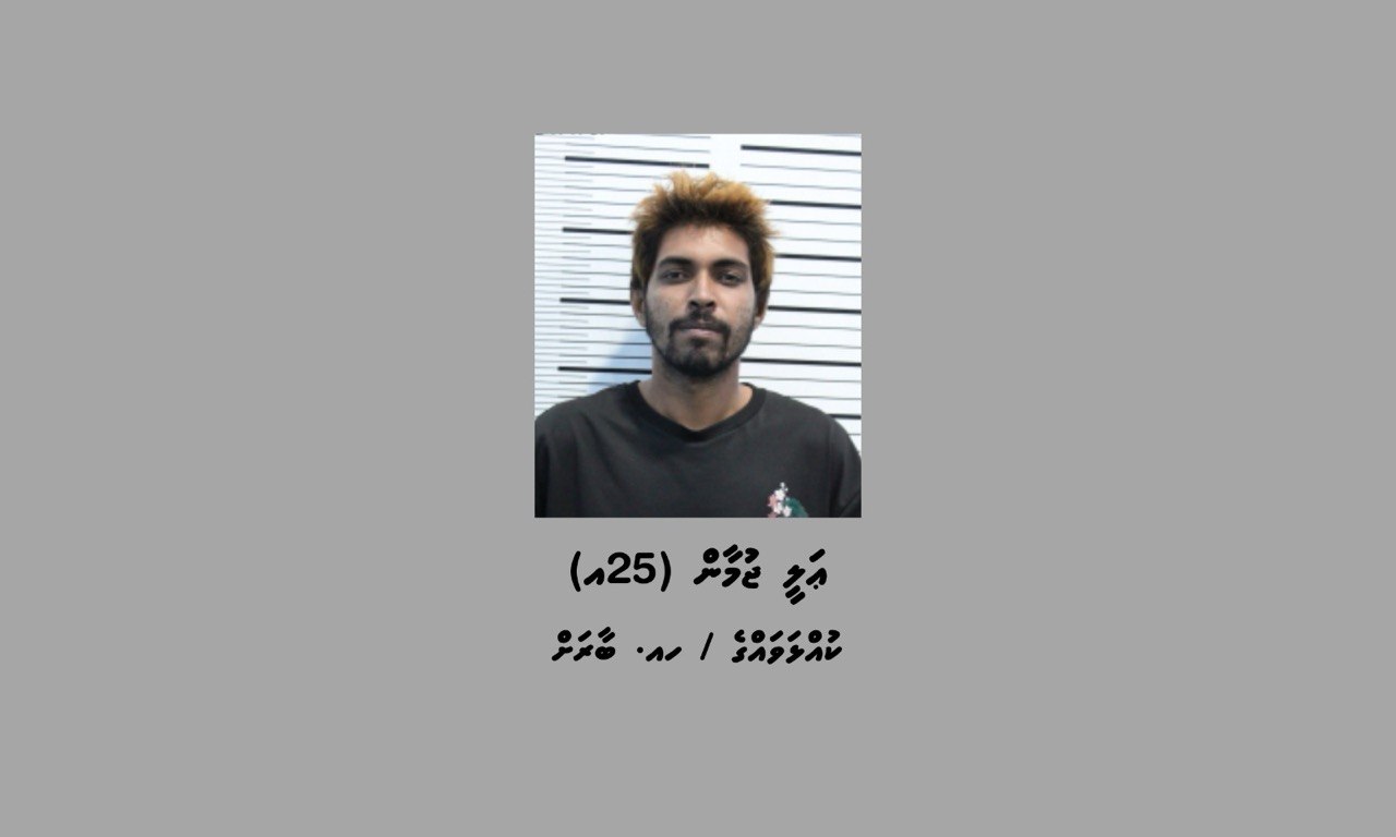 ހުޅުޖަހައި ލޫޓުވަން ގޮވާލި މައްސަލައެއްގައި ޒުވާނަކު ހައްޔަރުކޮށްފި